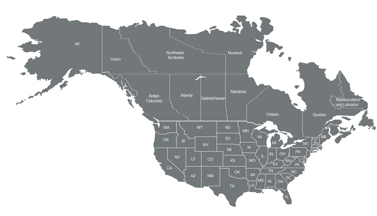 North America map!
