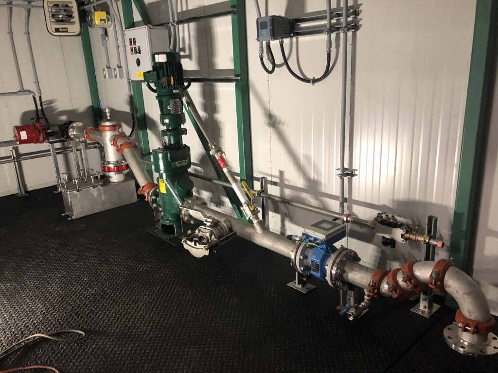 septic receiving facility and septic receiving solution