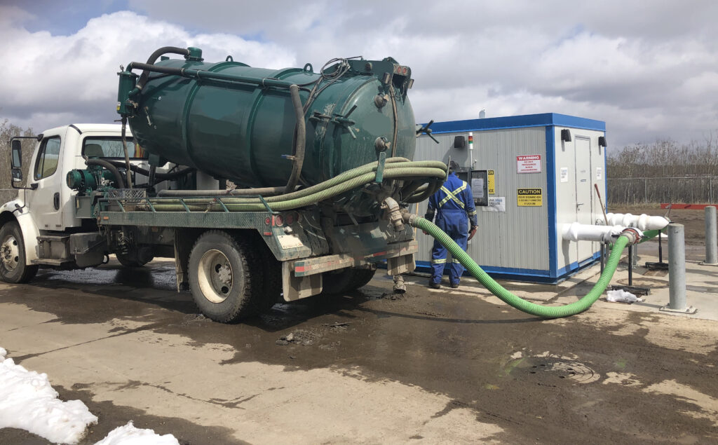 automated septic receiving and automated septage receiving and automated liquid waste receiving