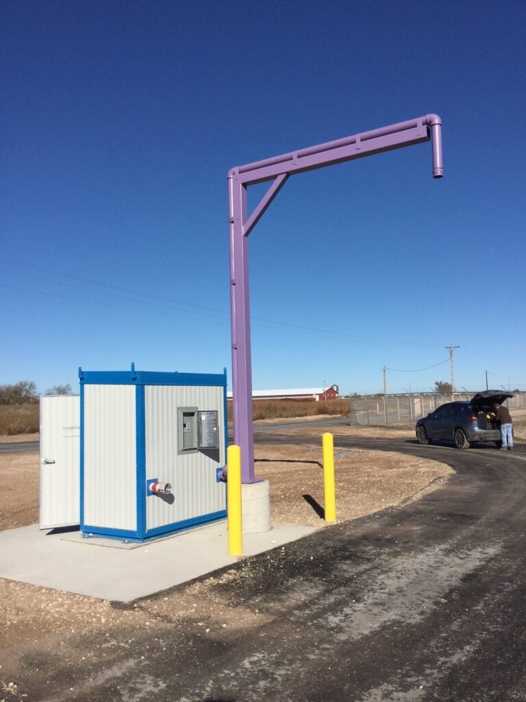 automated bulk water for a reclaimed water system