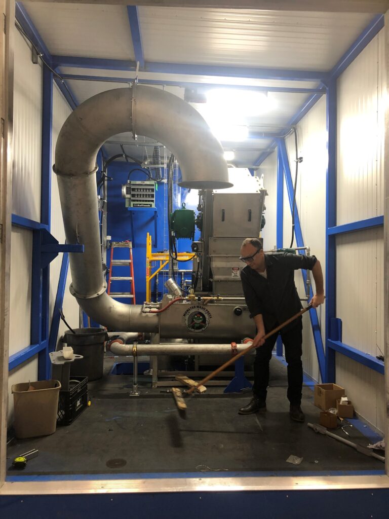 automated septic receiving and automated sewage receiving and automated wastewater receiving