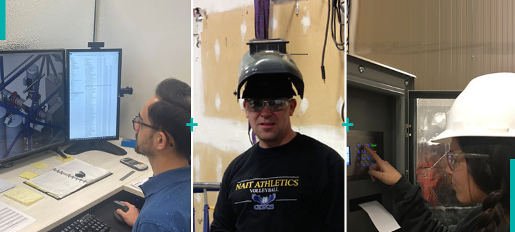 Witness the impressive capabilities of Flowpoint, where engineering, manufacturing, and software development come together in seamless harmony. Flowpoint facility in Morinville.