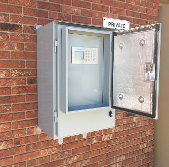 Flowpoint Bulk Water or Septage Access Terminal Retrofit Surface Mount 