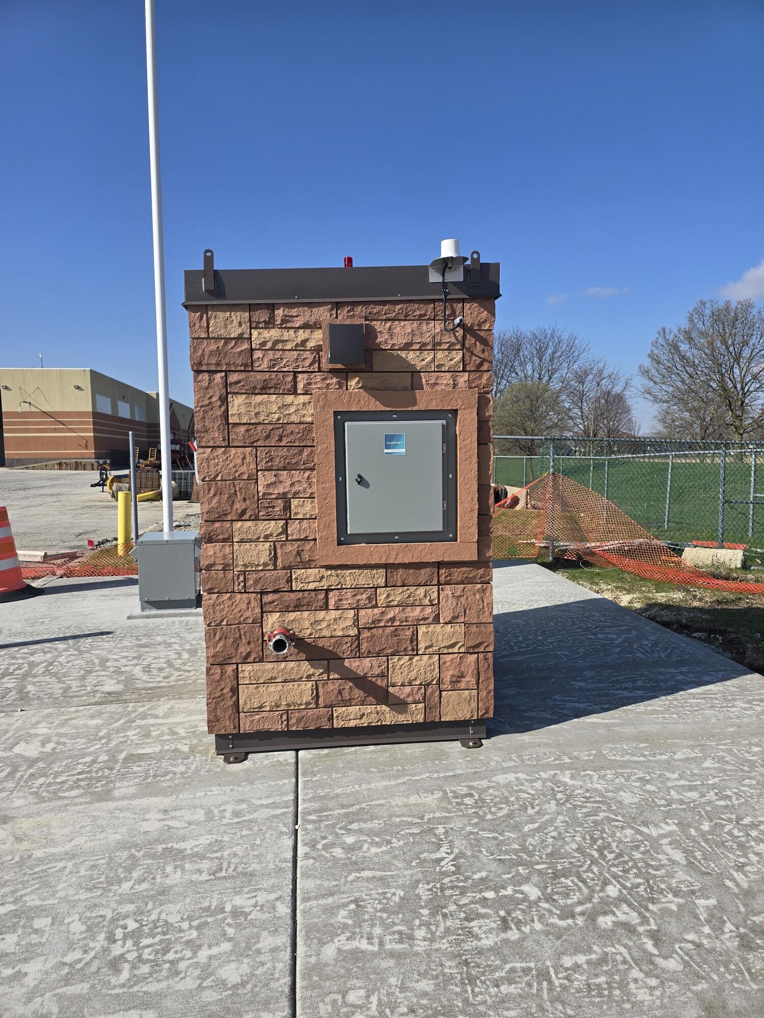 Natural stone tiled custom exterior