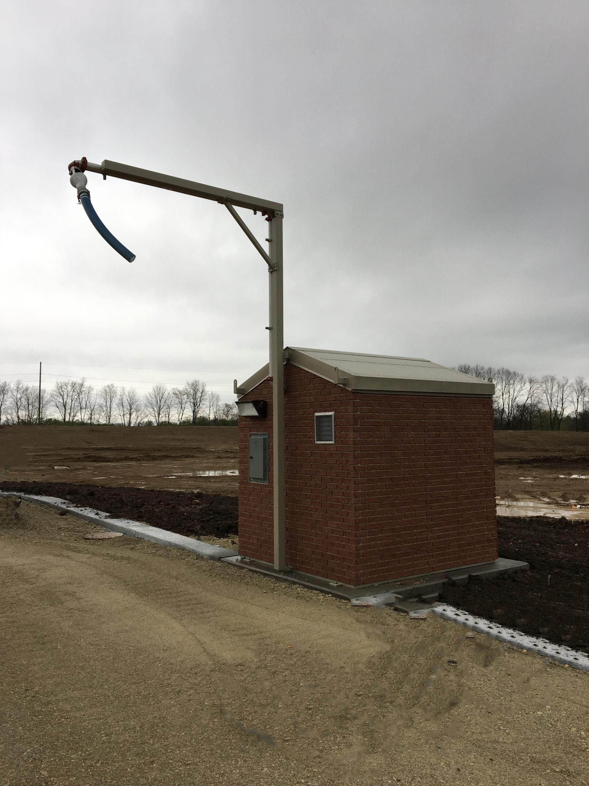 Red brick custom exterior