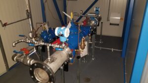 Pressure reducing valve (PRV).