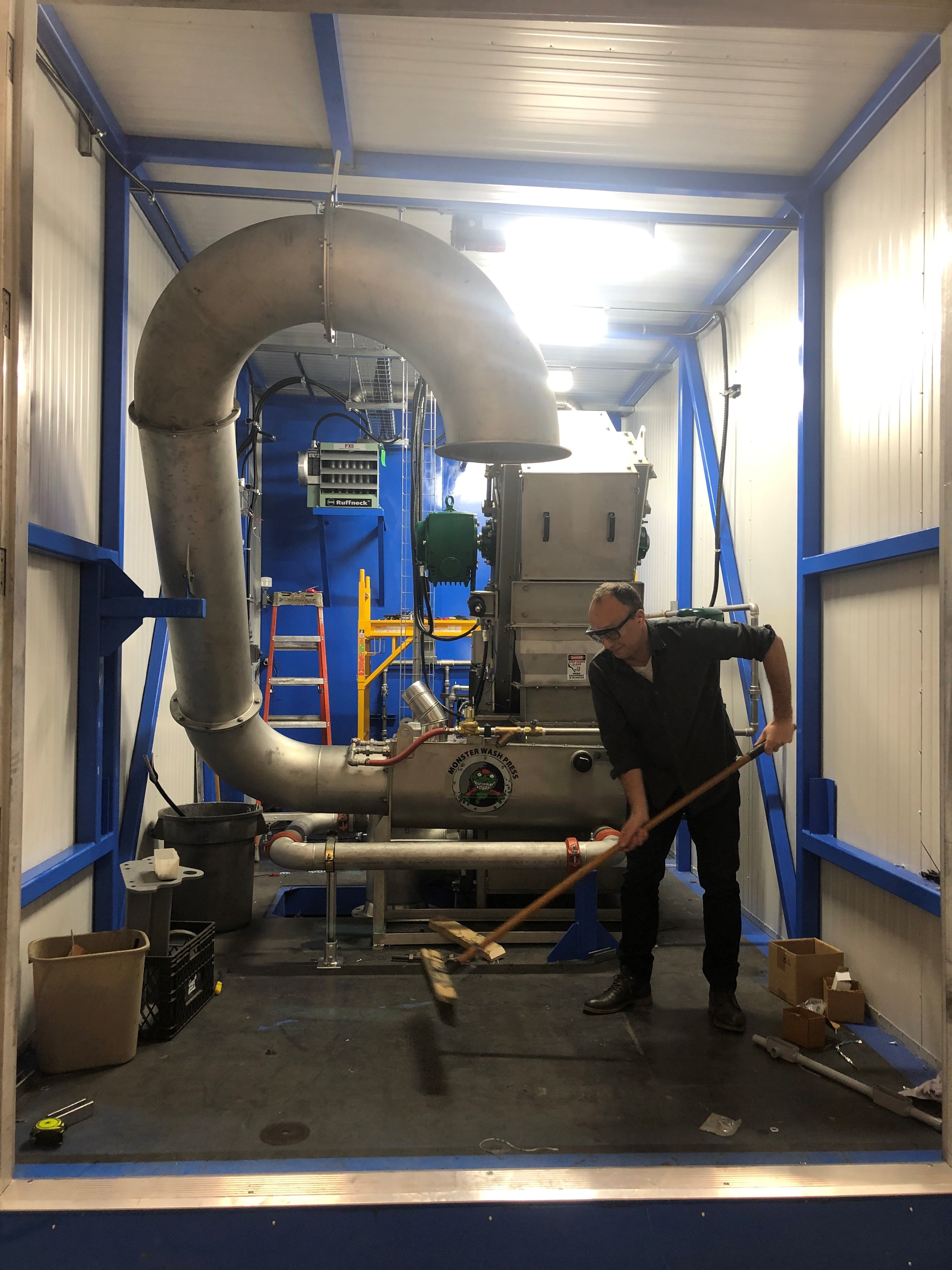 software managing septage haulers paired with complete septage receiving systems