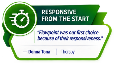 Responsive From the Start customer testimonial